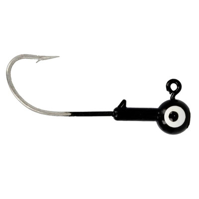 Eagle Claw Saltwater Ball Head Jig Heads Black