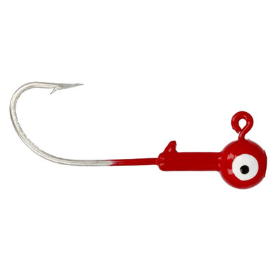 Eagle Claw Saltwater Ball Head Jig Heads Red