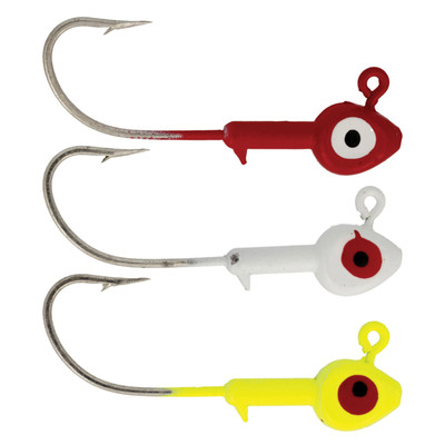 Eagle Claw Saltwater Fishhead Jig Heads Assorted