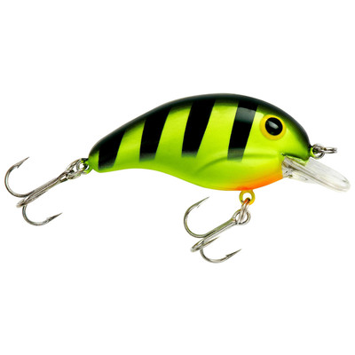 Bandit 100 Series Crankbait Chartreuse Black Stripes