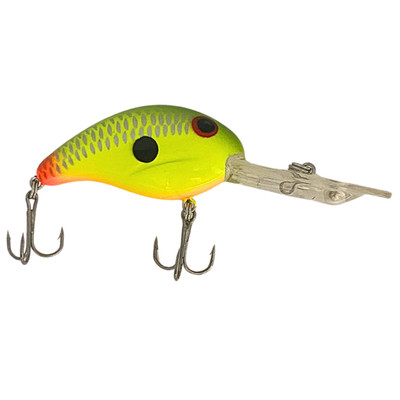 Head Hunter H12 Diver Crankbait Lime Tangerine