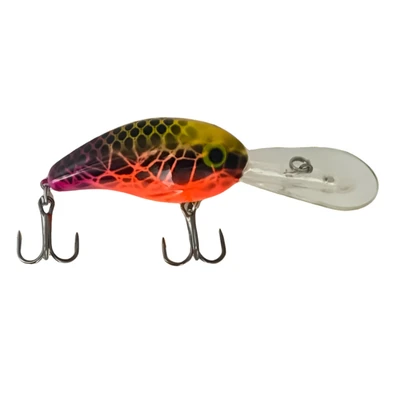 Head Hunter Snazzy Eye Diver Crankbait - Rusty Red