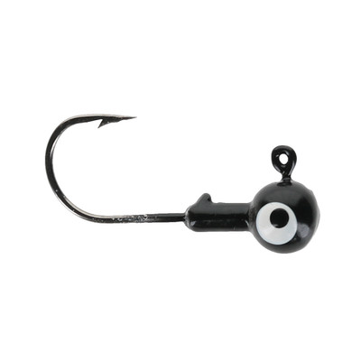 Head Hunter Round Jig Heads Black