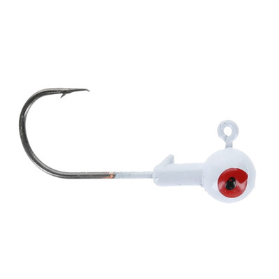 Head Hunter Round Jig Heads White