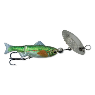 Head Hunter Sonic Minnow Spinner Emerald Shiner