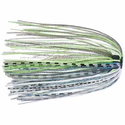 Head Hunter Replacement Skirts Lime Shad