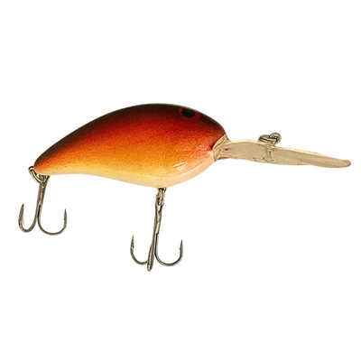Head Hunter Grand Dad Deep Runner Crankbait Brown Craw Orange Belly