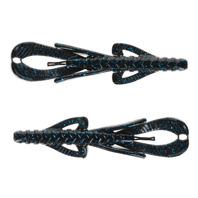 Strike King Rage Hawg Black Blue Flake