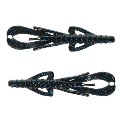 Strike King Rage Hawg - Black Blue Flake
