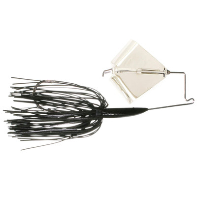 Boogerman Lures Heavy Duty Buzzbait Nickel - Black
