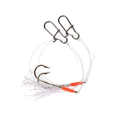 Fishing Addiction Gear Clip-On Flies Holo Shiner