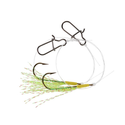 Fishing Addiction Gear Clip-On Flies Mellow Yellow