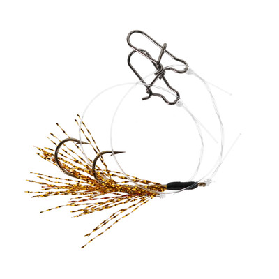Fishing Addiction Gear Clip-On Flies Golden Shiner