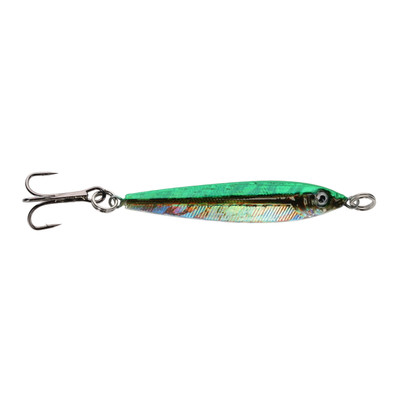 P-Line Laser Minnow Green-Brown-Yellow Silver