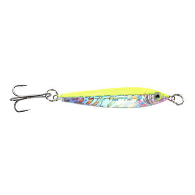 P-Line Laser Minnow Super Chartreuse-Silver