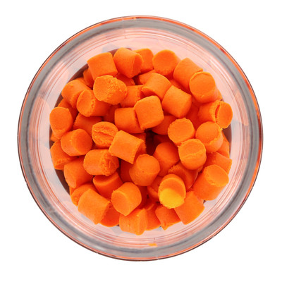 Leland's Lures Crappie Magnet Slab Bites Orange