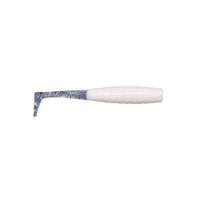 Leland's Lures Crappie Magnet Tiny Dancer White-Blue-Silver Flash