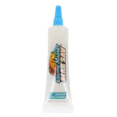 Leland's Lures Crappie Slab Sav White-Blue-Silver