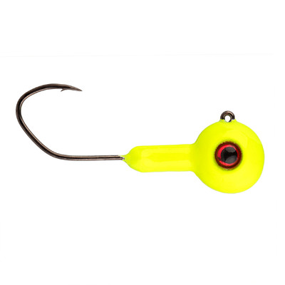 Strike King Mr. Crappie Siletto XL Jig Head Chartreuse
