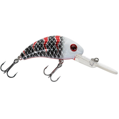 Walleye Nation Creations Boogie Shad Crankbait Custom Color - Inside Out