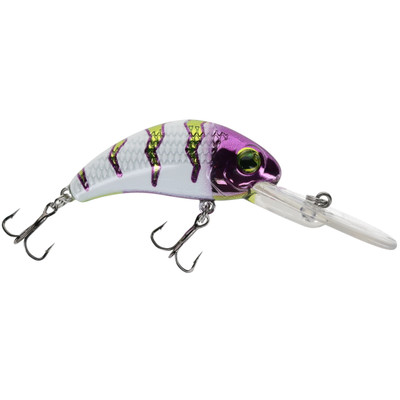 Walleye Nation Creations Boogie Shad Crankbait Custom Color - Frostbite
