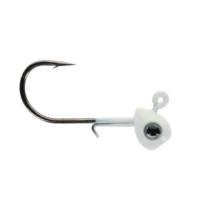 Walleye Nation Creations Tearjerker Tungsten Jig Glow White
