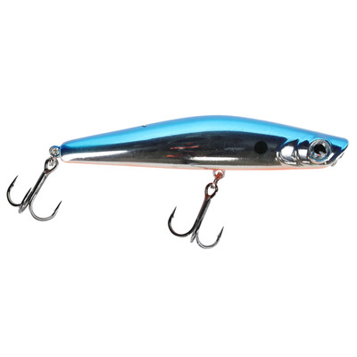 Walleye Nation Creations Flashback Minnow Blue Chrome