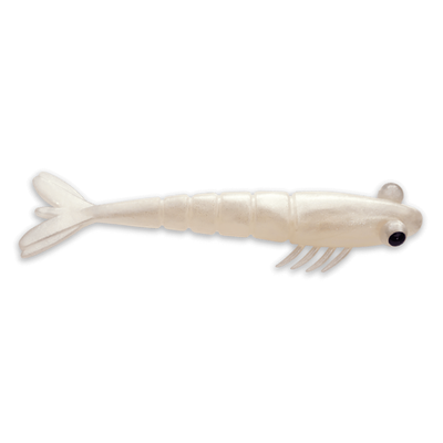 JYG Pro Shrymp Soft Bait Pearl