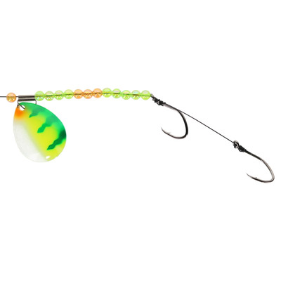 Dutch Fork Stainless Steel Colorado Ghost Blade Harness Green Perch