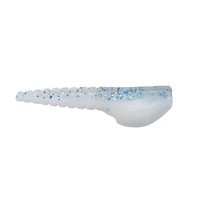 Leland's Lures Crappie Magnet ROO White-Blue-Silver Flash