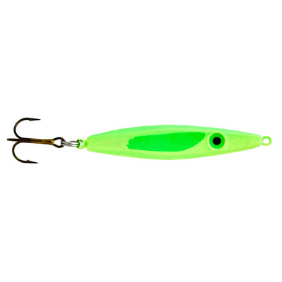 Mission Lures EJ Salmon & Lake Trout Jigging Spoon Glow Star Shrek
