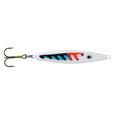 Mission Lures EJ Salmon & Lake Trout Jigging Spoon UV Glow Dream