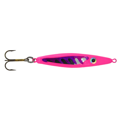 Mission Lures EJ Salmon & Lake Trout Jigging Spoon King Pink