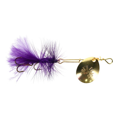 Joe's Flies Short Striker Classic Spinner Trout Passion Purple