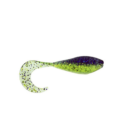 Panfish Assassin Curly Shad Electric Shiner