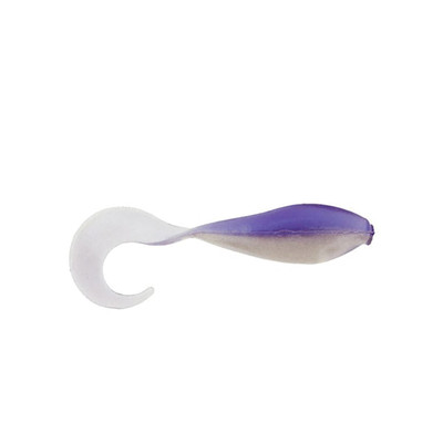 Panfish Assassin Curly Shad Albino Shad