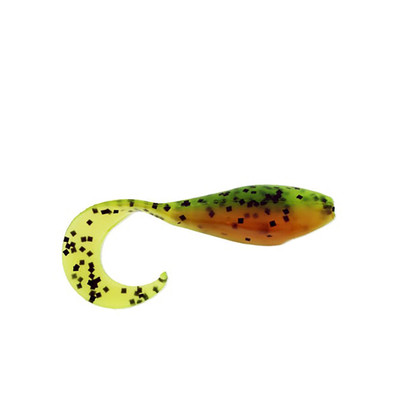 Panfish Assassin Curly Shad Chartreuse Perch
