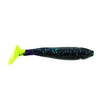 Panfish Assassin Crappie Dapper Junebug/Chartreuse Tail