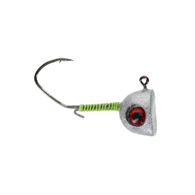 Epic Baits Matt Becker Scan Head Jig - 2/0 Hook Silver Flake