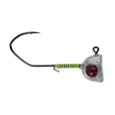 Epic Baits Matt Becker Scan Head Jig - 5/0 Hook Silver Flake