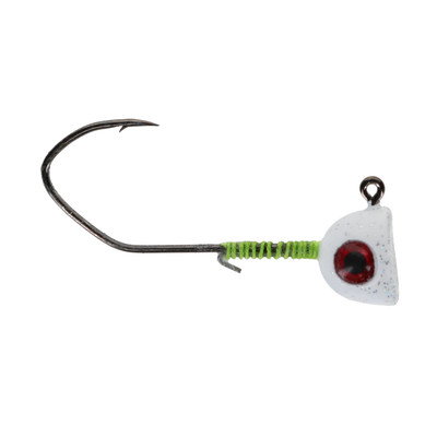 Epic Baits Matt Becker Scan Head Jig - 5/0 Hook White Flake