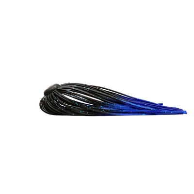 Epic Baits Punch Skirt - Black Blue Tip