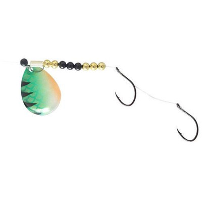 Dutch Fork Fluorocarbon Colorado Ghost Blade Harness Golden Perch