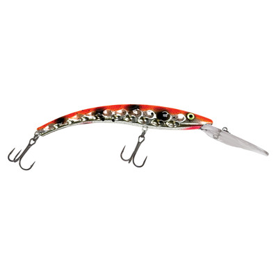 Reef Runner 800 Hammered Series Deep Diver Crankbait Chrome Orange Goby