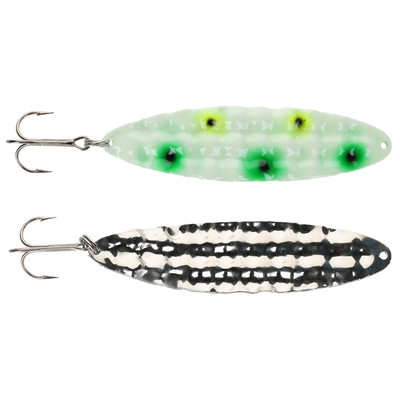 Moonshine Lures Hammered Moonchip Spoon Soda