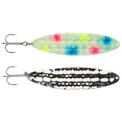 Moonshine Lures Hammered Moonchip Spoon Wonderbread