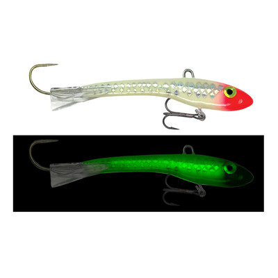 Moonshine Rattling Shiver Minnow Glow Bloody Scale