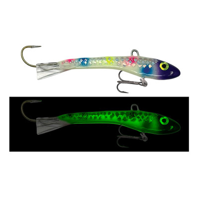 Moonshine Rattling Shiver Minnow Purple Bread Scale