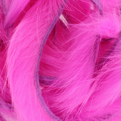 Wapsi Rabbit Zonker Strips Fluorescent Pink