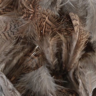 Wapsi Loose Partridge Feathers Natural Brown